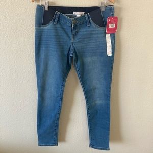 Maternity Inset Panel Jeggings - Isabel Maternity Medium Wash SIZE 6/28r